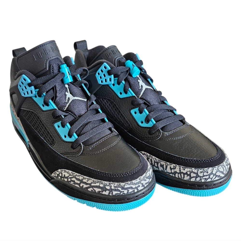 Jordan Spizike Low (Men's Size 11 US)Black/Wolf Grey/Gamma Blue - Picture 2 of 15